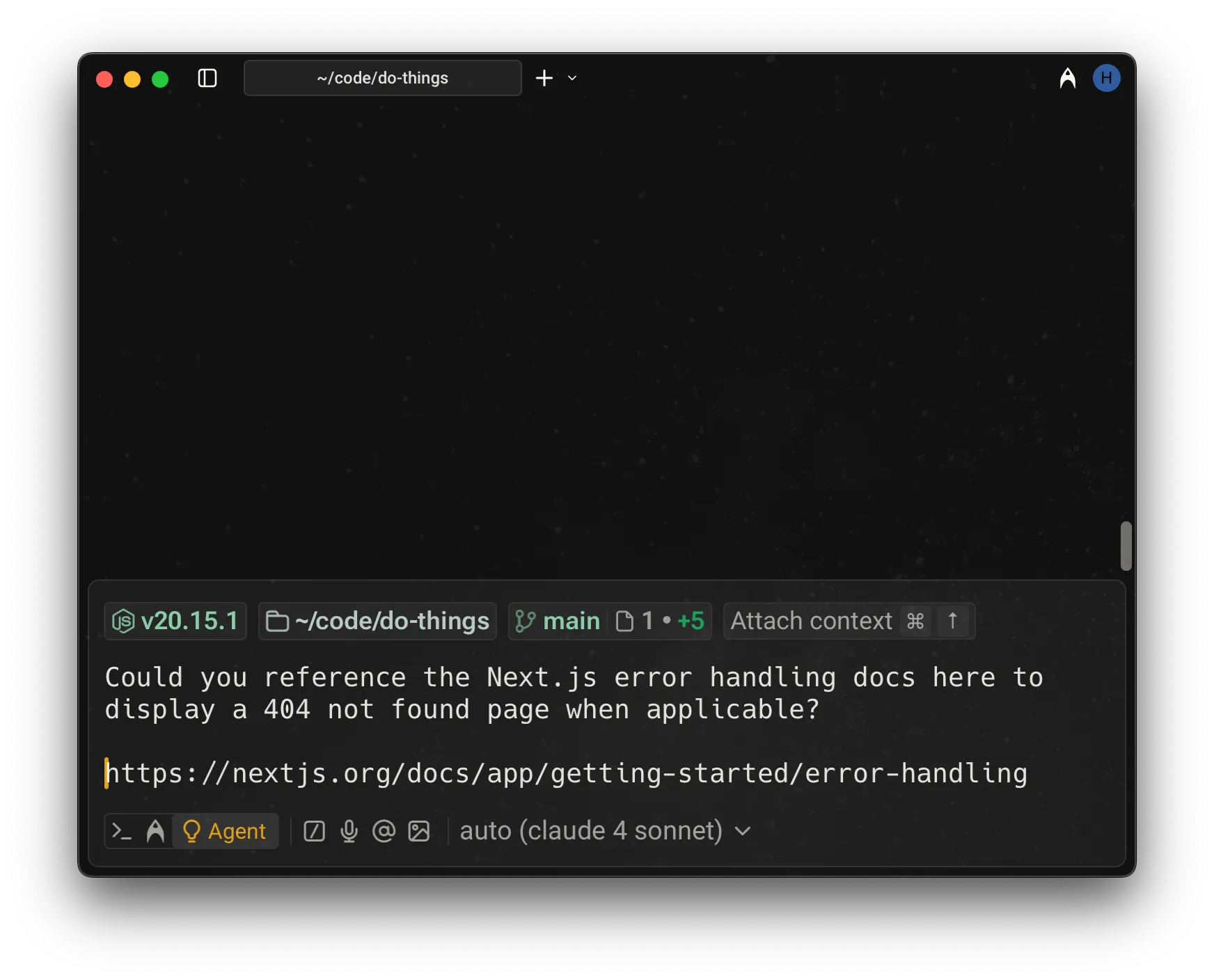 Example of referencing docs via a URL